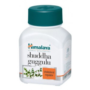 Shuddha Guggulu (Шуддха гуггул) "Himalaya" 60 кап.