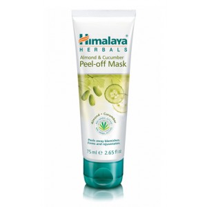 Almond & Cucumber peel-off mask (Отшелушивающая маска для лица с миндалем и огурцом) Himalaya Herbals (Хималая Хербалс) 75 мл.