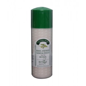 Bio Basil and Red Sandal wood (Био Базилик и Сандаловое Дерево) Тальк для тела "Biotique"