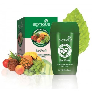 Bio Fruit (Био Фрукты) Отбеливающая, антипигментная маска "Biotique"