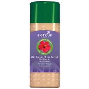 Bio Flame of the forest (Био Лесной Огонь) Масло для окрашенных волос и после химической завивки "Biotique"