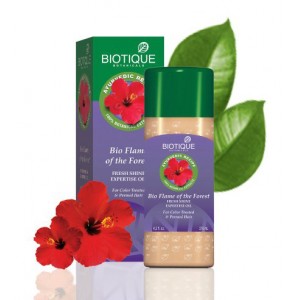 Bio Flame of the forest (Био Лесной Огонь) Масло для окрашенных волос и после химической завивки "Biotique"