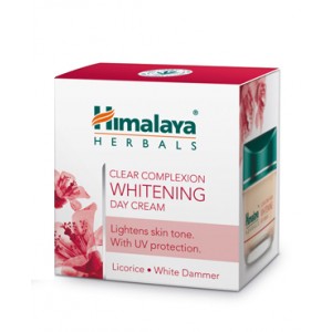 Clear Complexion Whitening Day Cream (Отбеливающий дневной крем для лица) Himalaya Herbals (Хималая Хербалс) 50 мл.