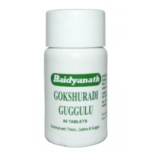 Gokshuradi Guggulu (Гокшуради Гуггулу) Baidyanath (Байдьянатх) 80 таб.