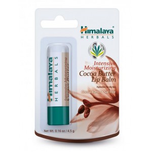 Intensive Moisturizing Cocoa Butter Lip Balm (Интенсивно увлажняющий бальзам для губ с маслом какао) Himalaya (Хималая) 4,5 г.