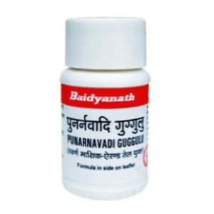 Punarnavadi Guggulu (Пунарнавади Гуггул) Baidyanath (Бадьянатх) 80 таб.