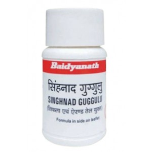 Singhnad Guggulu (Сингхнад Гуггул) Baidyanath (Бадьянатх) 80 таб.